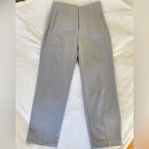 Zara high waisted pants grey size M